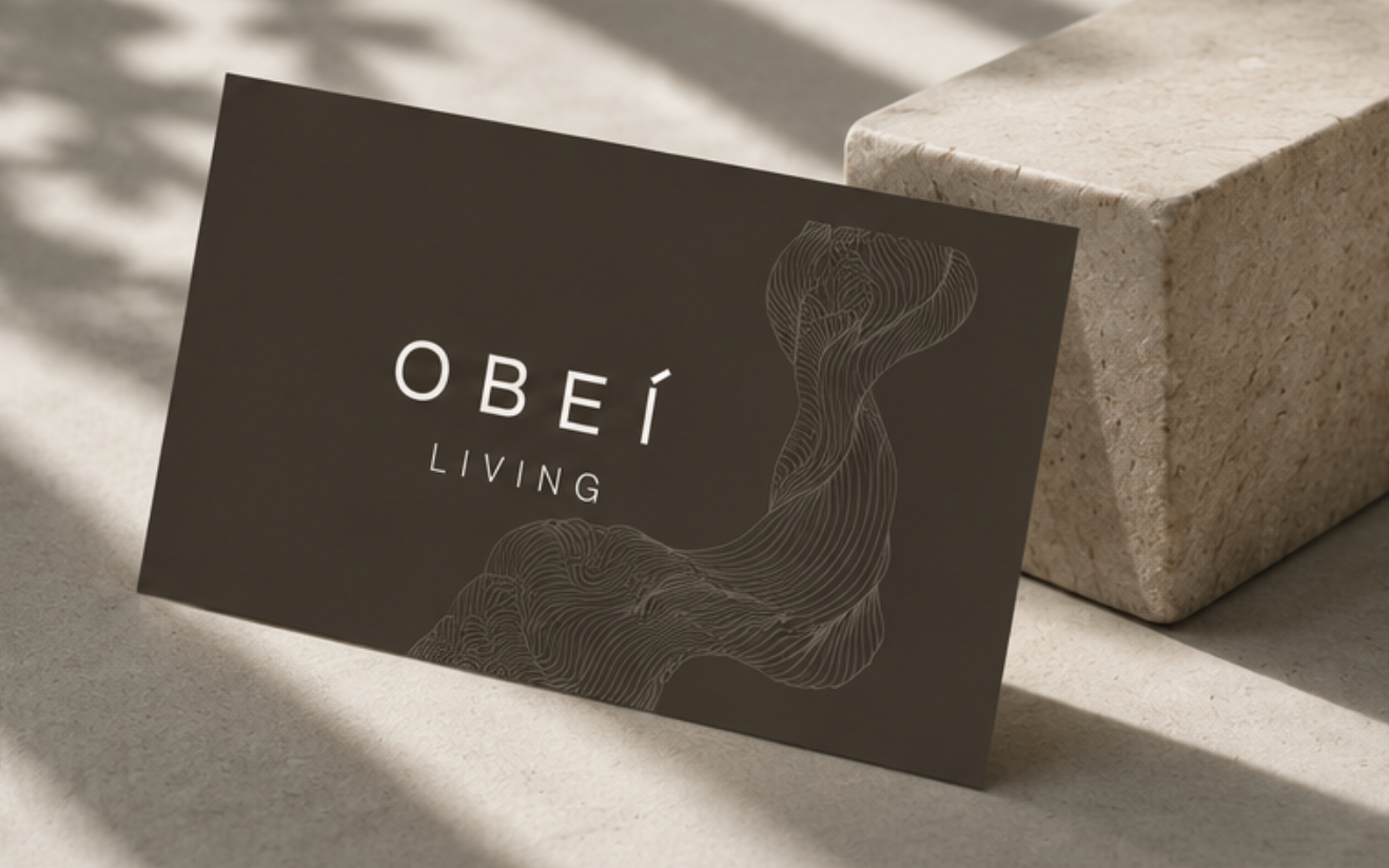 Obei Living business card