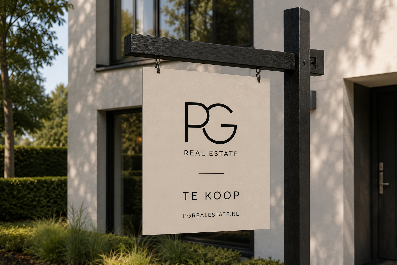 PG Real Estate signage